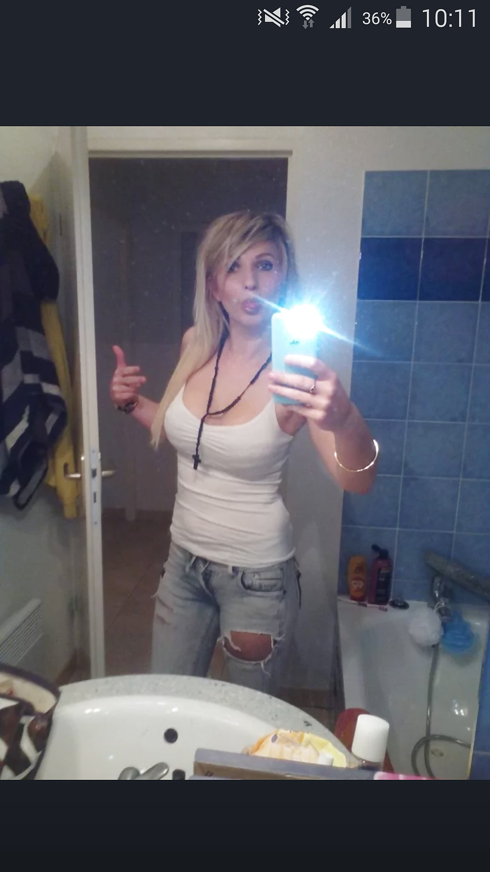 blonde et pute